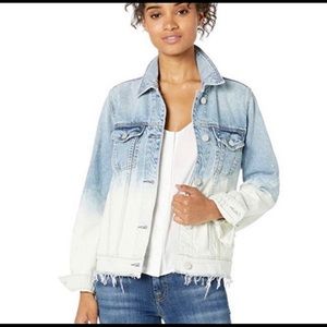 Blank NYC Ombre Distressed Jean Jacket